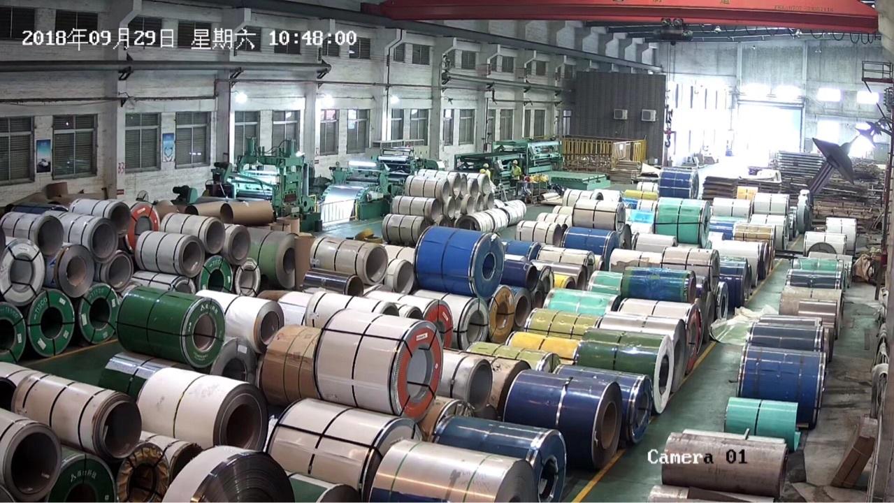 304不锈钢卷仓库